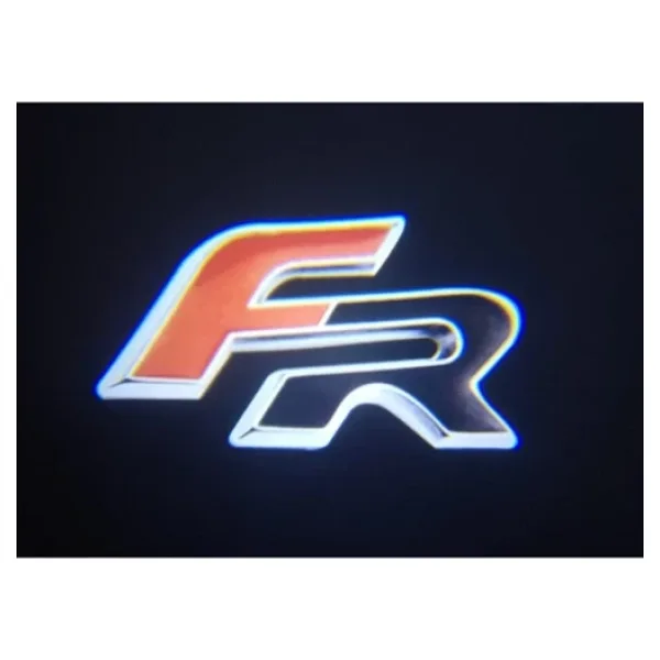 Seat Fr Araçlar Için Pilli Yapıştırmalı Kapı Altı Led Logo