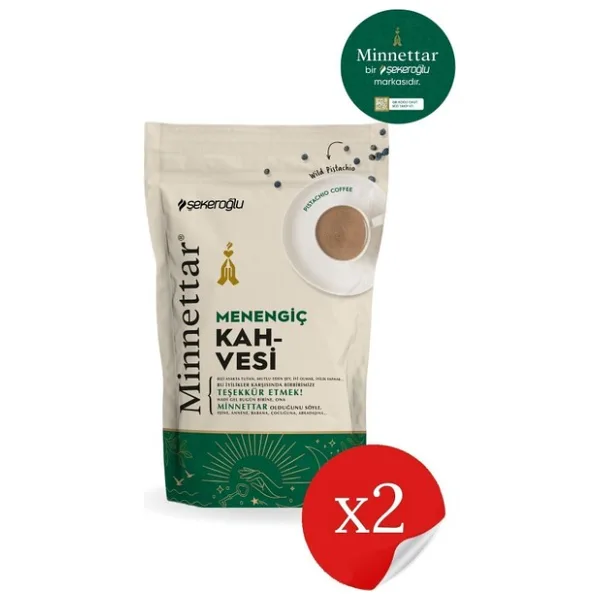 Şekeroğlu Minnettar Menengiç Kahvesi 2 x 165 gr ( 2 Paket ) - Türk Kahvesi - 1 Paket