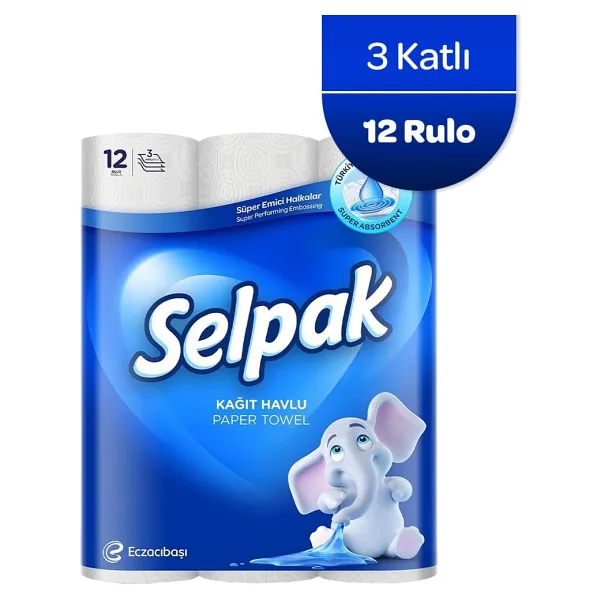 Selpak 12'li Kağıt Havlu