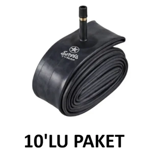 Servis 20X1.95/2.125 İÇ LASTİK A/V BUTLY Bisiklet İç Lastiği (10 ADET)