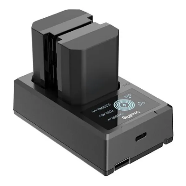 SmallRig 3824B NP-FZ100 Batarya ve Şarj Cihazı Kiti