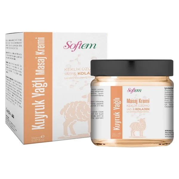 Softem Kuyruk Yağlı 200 ml Masaj Kremi
