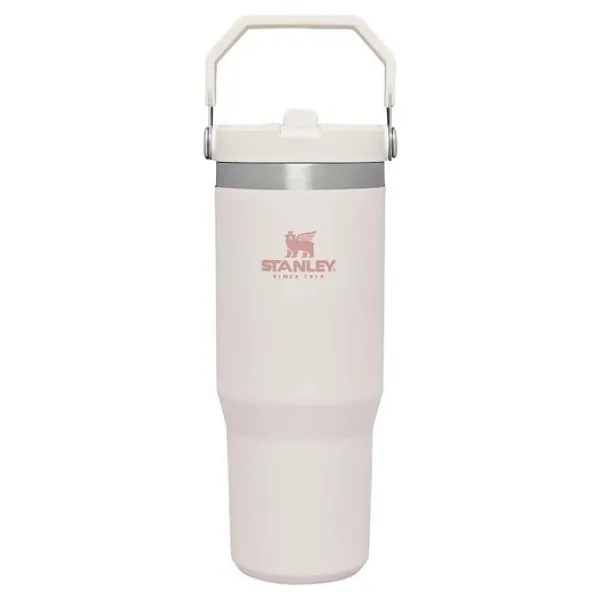Stanley The Iceflow Flip Straw Açık Pembe 0.89 lt Pipetli Termos Bardak