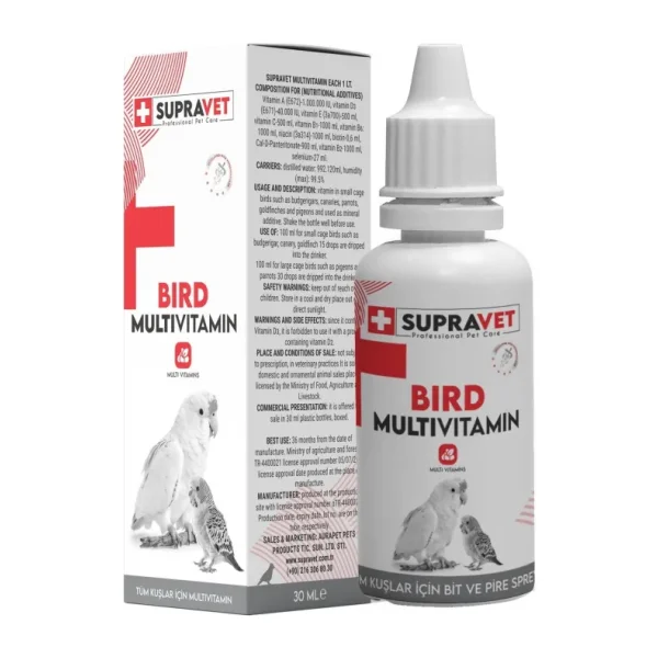 Supravet 30 ml Kuş Multivitamini