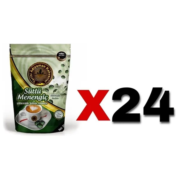 Tarihi Adıyaman Kahvecisi Menengiç Kahvesi 200 gr x 24 - Öğütülmüş - 4,8 kg