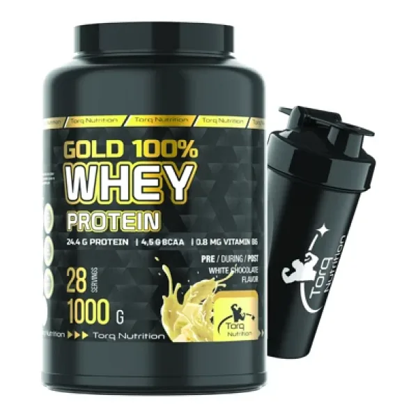 Torq Nutrition Nutrition Gold 1000 gr Beyaz Çikolata Aromalı Whey Protein Tozu
