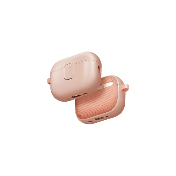 Uniq AirPods Pro 3 (3. Nesil) Clyde Kilitli Kılıf - Pembe