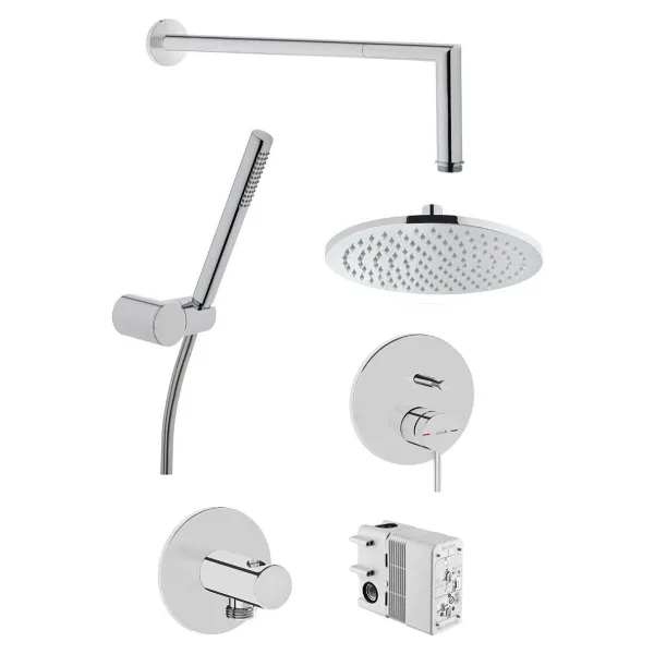 Vitra Origin Krom Ankastre Tepe Banyo Dus Seti
