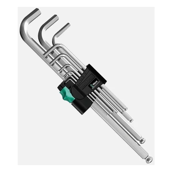 Wera 950 PKL/9SM 9 Parça Allen Anahtar Seti