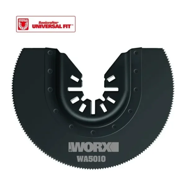 WORX WA5010 Çok Amaçlı Raspalama Makinası İçin 80mm 180 Metal, Ahşap, Fiberglas, PVC Universal Kesme Bıçağ