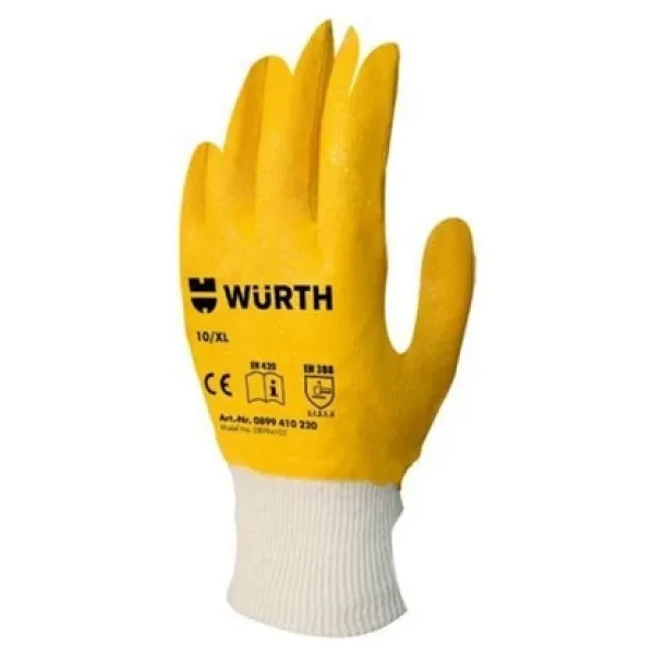 Würth Iş Güvenliği Eldiveni Kalın Nitril Sarı No:10/Xl ( 1 Çift)