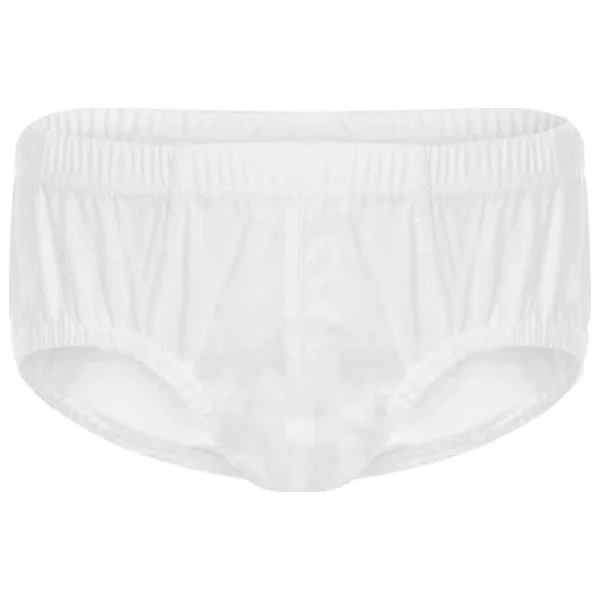 12 Adet Mevsim Erkek Çocuk Penye Slip Külot Beyaz 38601