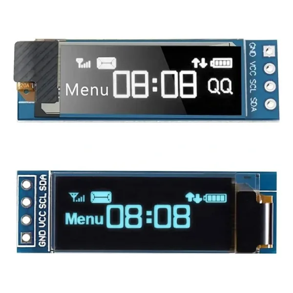 128x32 Oled Lcd Ekran 0.91 Inch SSD1306