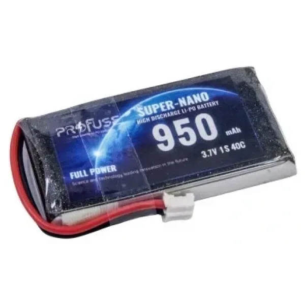 3.7V 1S 950mAh 40C Lipo Batarya