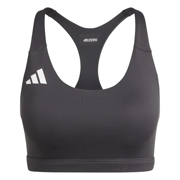 adidas Kadın ADIZERO E MS Sporcu Sütyeni - Orta Destekli BLACK 2XSB