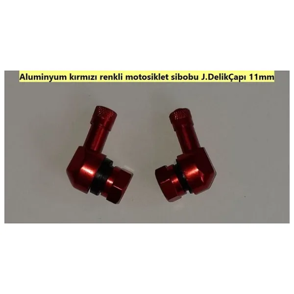 Alumınyum Motosiklet Sibobu Jd=11.5 Kırmızı Renk