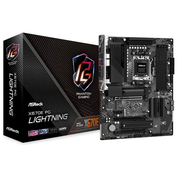 Asrock X670E PG Lightning AM5 DDR5 ATX Anakart