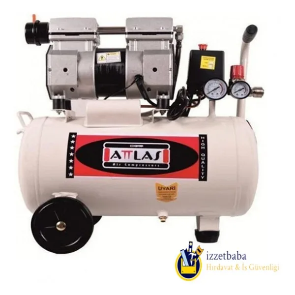 Attlas SC 1025 24 lt Sessiz Yağsız Hava Kompresörü