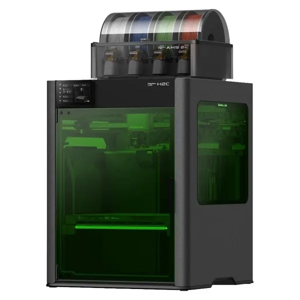 Bambu Lab H2C 10W Laser Full Combo 3D Yazıcı