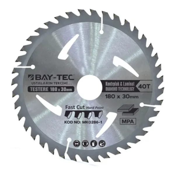 Baytec Bay-tec Sunta Elmas Testere 180 X 30mm