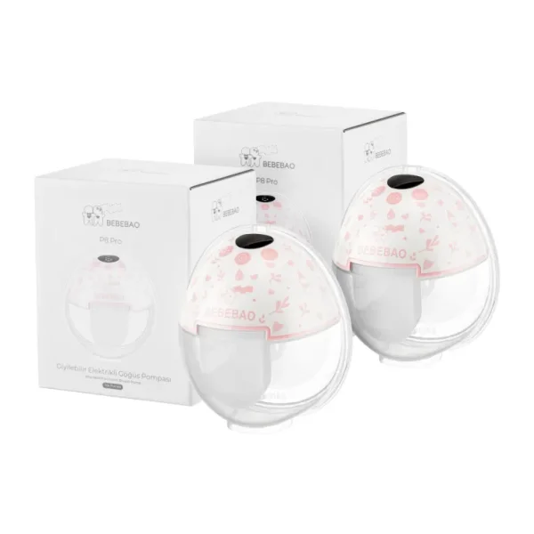 Bebebao P8 Pro 180 ml Çiftli Giyilebilir Elektrikli Göğüs Pompası