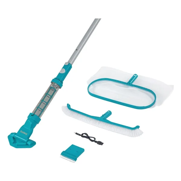 Bestway 58831 AquaSurgeTM 58831 Havuz Bakım Seti - Vakum Süpürge ve Süzgeç ile