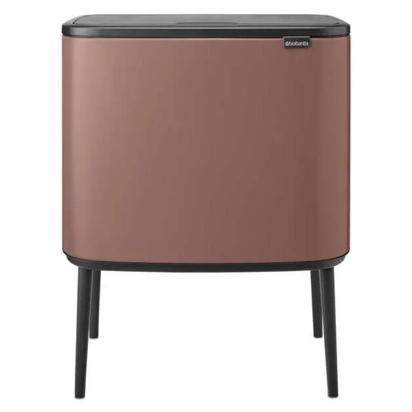 Brabantia Bo Touch Bin Bölmeli Cosby Brown 11+23 lt Dokunmatik Çöp Kutusu