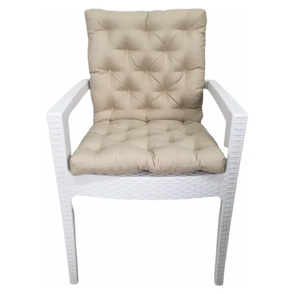 Bykutlay Home Collection Viyole Model Rattan Sandalye Minderi