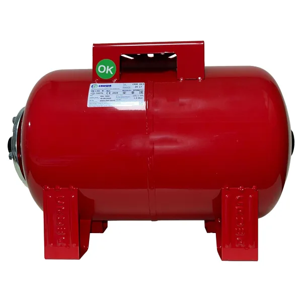 Cruwa CRW24Y 24 Litre 0-10 Bar Yatık Ayaklı Tip Hidrofor ve Genleşme Tankı