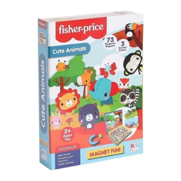 Fisher Price Baby Puzzle - Sevimli Hayvanlar