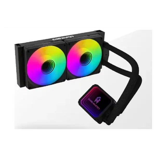 Game Master 2 Fanlı Argb 240MM Watercooler Siyah Sıvı Soğutma