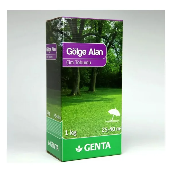 Genta 1 kg Gölge Alan Çim Tohumu
