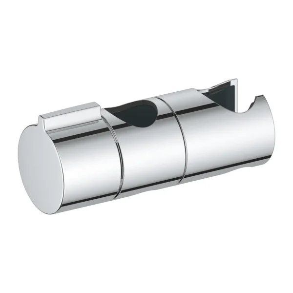 GROHE Vitalio Universal Duş Başlığı Tutucu, 22 mm Sürgülü Raylar ile Uyumlu, El Duşu Tutucu, Duş Başlığı Askısı, Hareketli, Ayarlanabilir, Krom, 27723001
