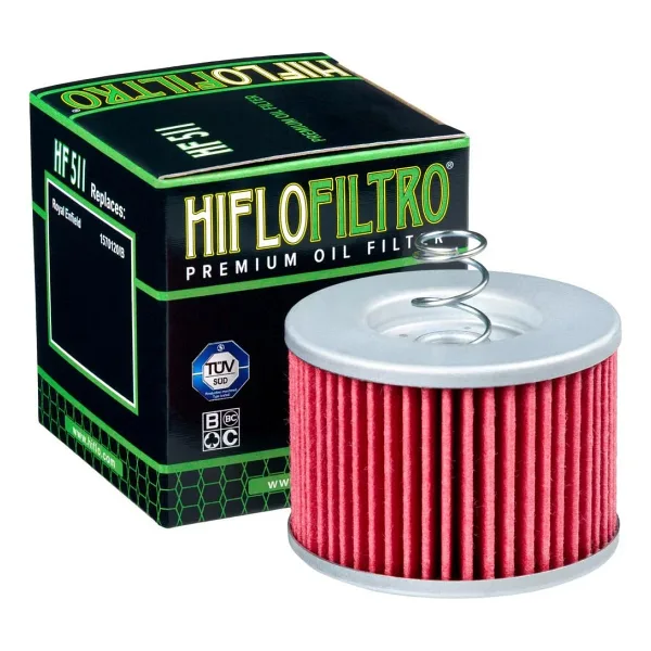 Hiflo Motosiklet Yağ Filtresi Royal Enfield Bullet 350 Classic 350 Hunter 350 Meteor 350 Hf511