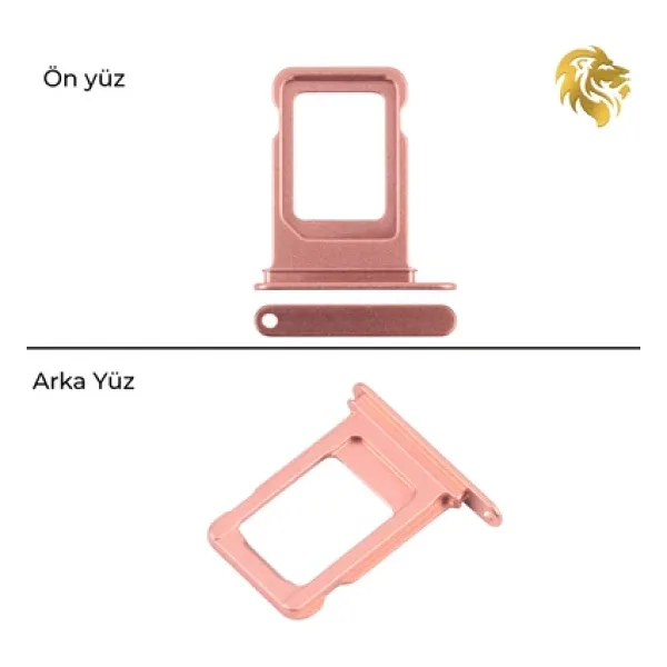 İphone 17 Pro Max Sim Yuvası , Sim Tepsisi, Sim Aparat, Sim Yeri, Sim Tray, Tekli, Sim Çekmecesi 17 Pro Max Uyumlu (Turuncu)