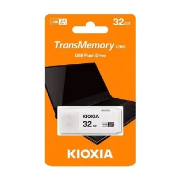 Kioxia 32Gb U301w Usb 3.2 Gen 1 Flash Bellek Beyaz