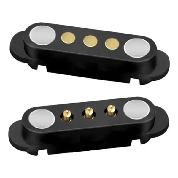 LK-3PIN-1700404 3-Pin 2.54mm Pogo Pin Manyetik Konnektör Takımı
