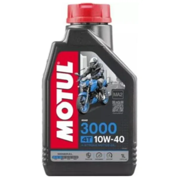 Motul 3000 10W-40 4T 12'li 1 lt Mineral Motosiklet Yağı