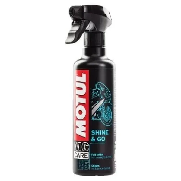 Motul E5 Shine & Go 0,400L (Plastik Yüzey Parlatıcı)