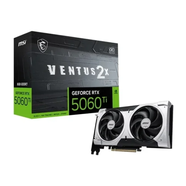 MSI RTX 5060 TI 8G Ventus 2X OC Plus G506T-8V2CP 128 Bit GDDR7 8 GB Ekran Kartı