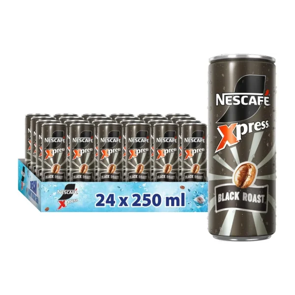 Nescafe Xpress Black Roast 24x250 ml