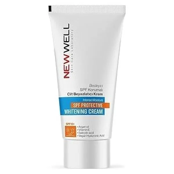 New Well Whitening SPF 15 Besleyici 50 ml Beyazlatıcı Krem