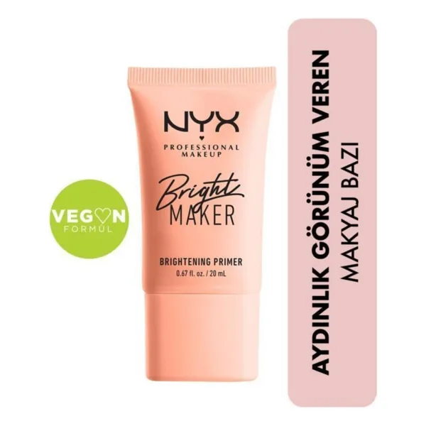 NYX Bright Maker Primer 20 ml Makyaj Bazı