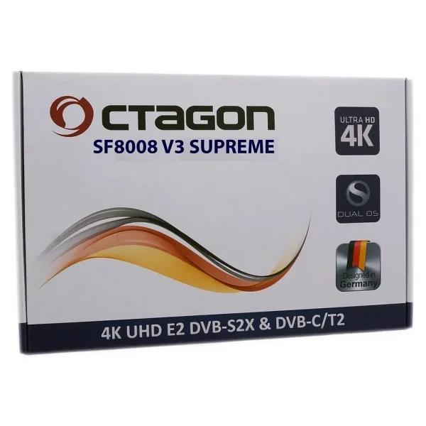 Octagon SF8008 Supreme V3 4K Ultra HD Uydu Alıcısı