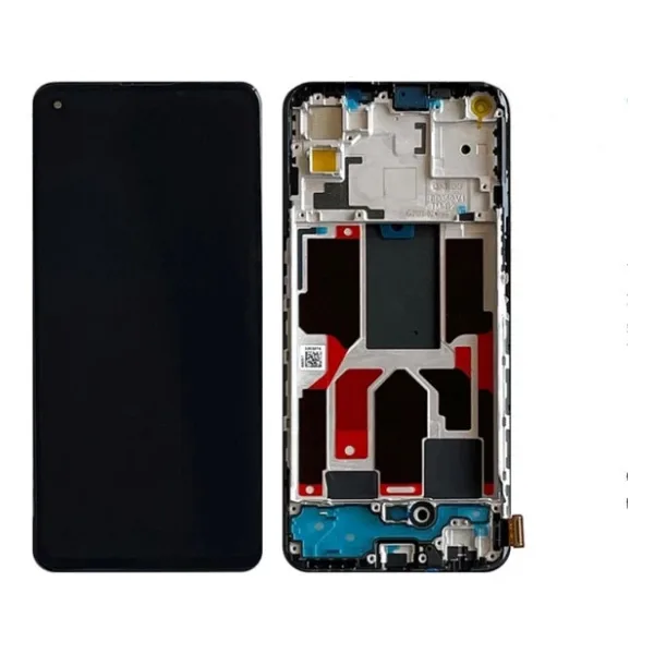 Oppo Reno 5 Lite Dokunmatik Ekran Oled Çıtalı (Siyah)