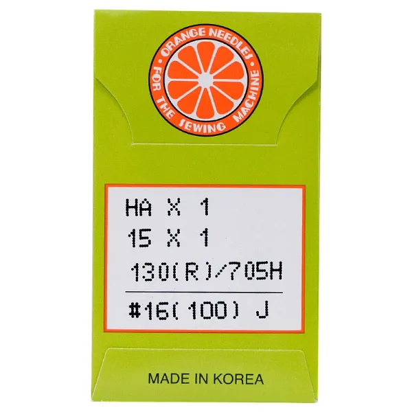 Orange Ev Tipi Dikiş Makine Iğnesi 16 Numara