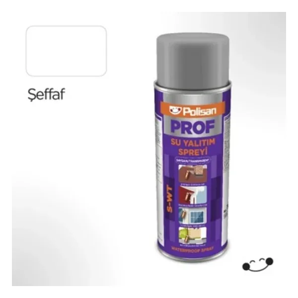 Polisan Prof Şeffaf Su Yalıtım Spreyi S-wt 500ml