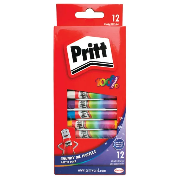Pritt Karton Kutulu 12'li Pastel Boya