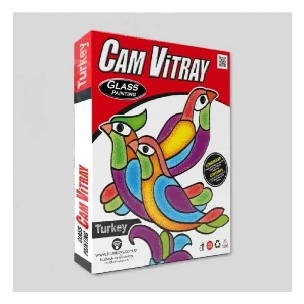 Redka Cam Vitray - Geometrik Desen