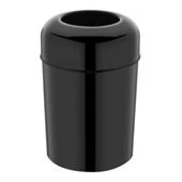 Rulopak Çöp Kovası Basket Kapak Plastik 15 L - Siyah (603252)